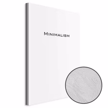 Premium canvastavla - Minimalism Part Vertical