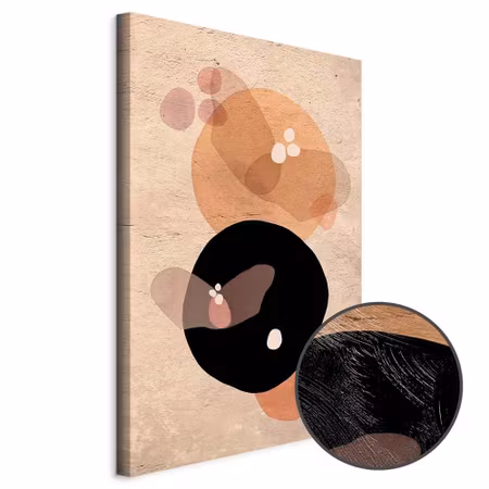 Premium canvastavla - Moon Butterfly Part Vertical