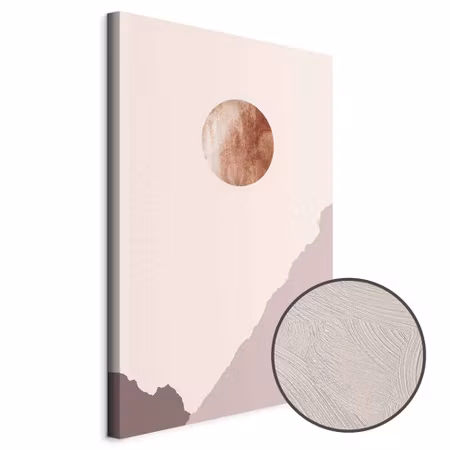 Premium canvastavla - Mountain Planet Part