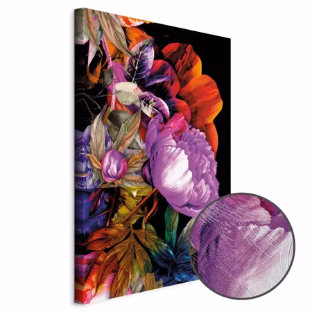 Premium canvastavla - Nature in Summer Hues -part