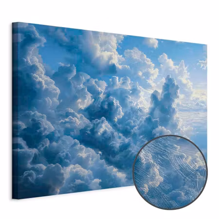 Premium canvastavla - Ocean in the Air Waving