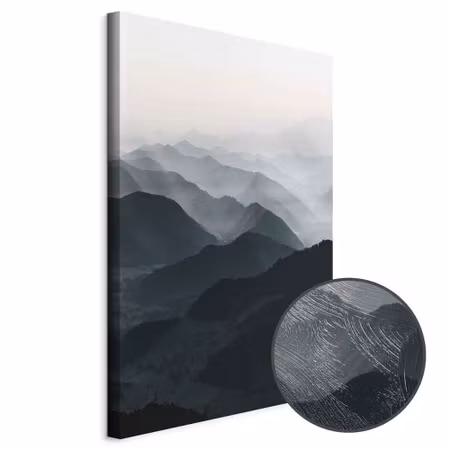 Premium canvastavla - Parallel Ridges Part