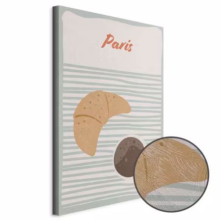 Premium canvastavla - Parisian Breakfast Part