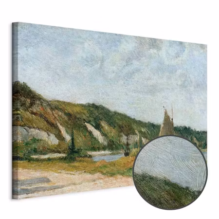 Premium canvastavla - Paul Gauguin the Sailing