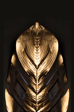 Premium canvastavla - Pharaoh& S Gold Part