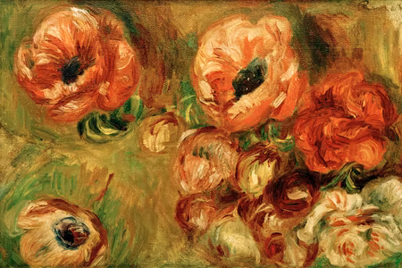Premium canvastavla - Pierre-auguste Renoir Les