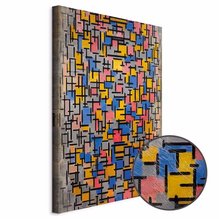 Premium canvastavla - Piet Mondrian Composition