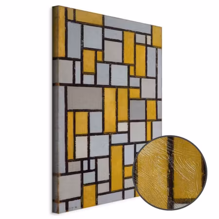 Premium canvastavla - Piet Mondrian Composition
