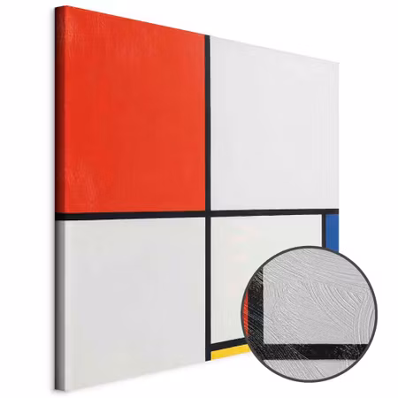 Premium canvastavla - Piet Mondrian Composition No