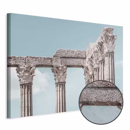 Premium canvastavla - Pillars of History Part Wide