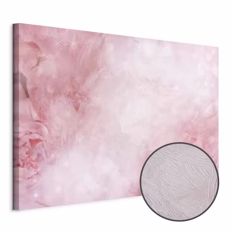 Premium canvastavla - Pink Power Part Wide