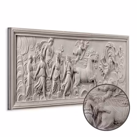 Premium canvastavla - Relief Apollo and Muses