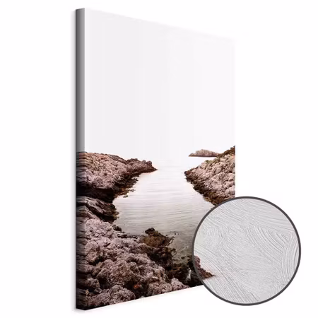 Premium canvastavla - Rocky Harbor Part Vertical