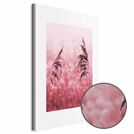 Premium canvastavla - Ruby Stalk Part Vertical
