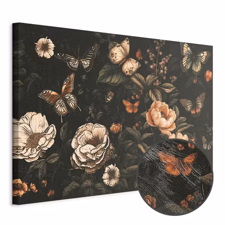 Premium canvastavla - Rustic Garden