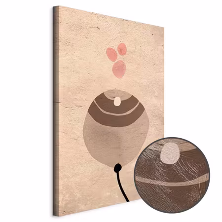 Premium canvastavla - Sand Balloon Part Vertical