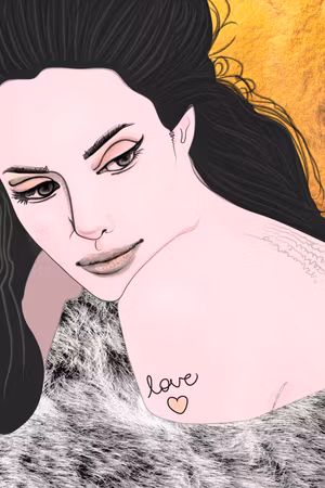 Premium canvastavla - Sensual and Love Part