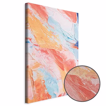 Premium canvastavla - Spring Shades - a Colorful