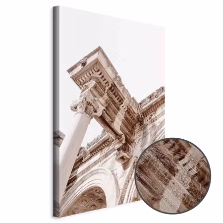 Premium canvastavla - Temple of Hadrian Part