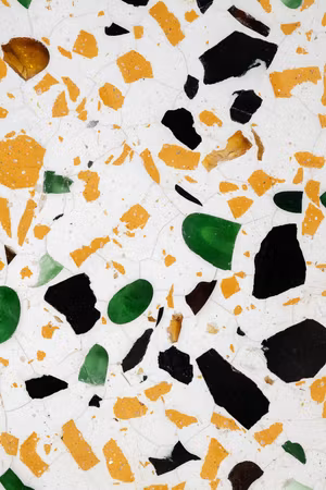 Premium canvastavla - Terrazzo Part Vertical