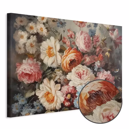 Premium canvastavla - The Scent of Garden Flowers