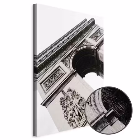 Premium canvastavla - Triumphal Arch Part Vertical