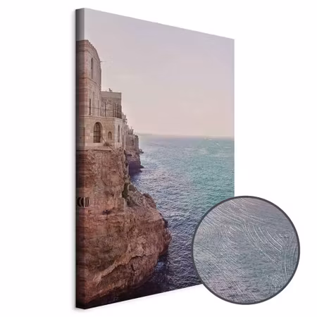 Premium canvastavla - Turquoise Coast Part