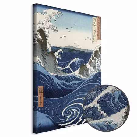 Premium canvastavla - Utagawa Hiroshige View of