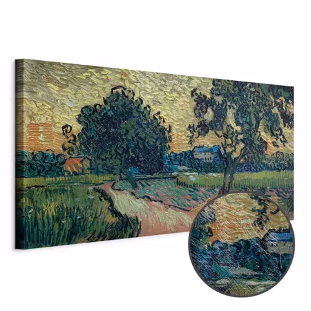 Premium canvastavla - Vincent van Gogh Landscape