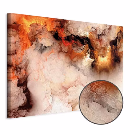 Premium canvastavla - Volcanic Abstraction Part