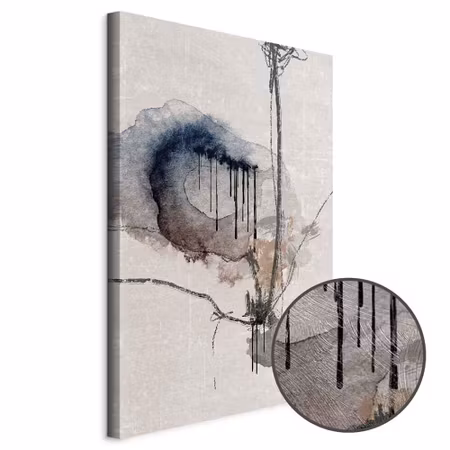 Premium canvastavla - Watercolor Stained Glass