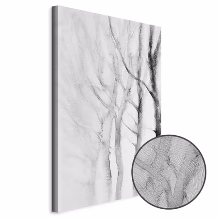 Premium canvastavla - Way To Nature Part Vertical