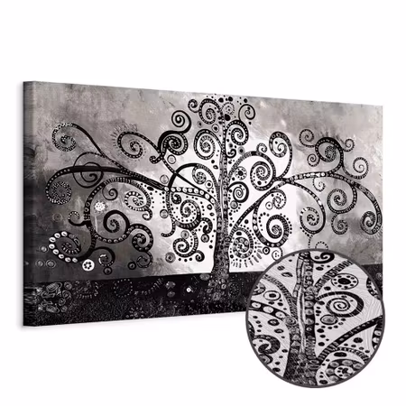 Premium canvastavla - Winding Paths of Nature Part
