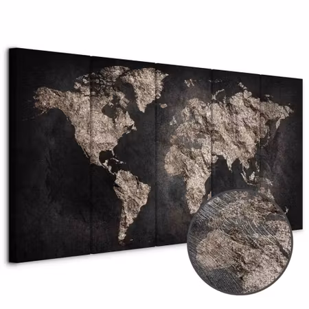 Premium canvastavla - World Full of Secrets I