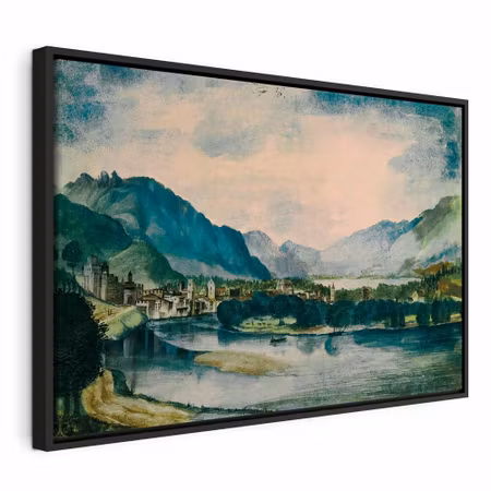 Canvastavla med ram - Albrecht dürer view of