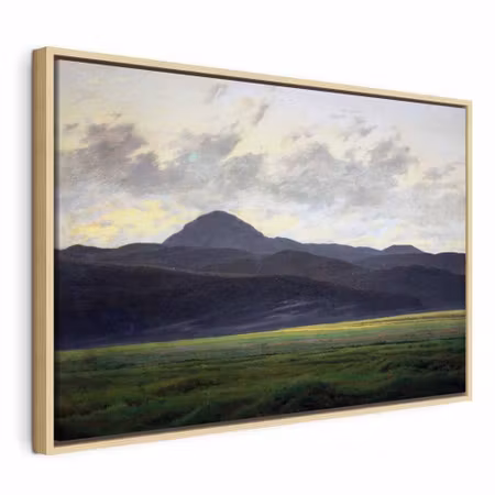 Canvastavla med ram - Caspar david friedrich