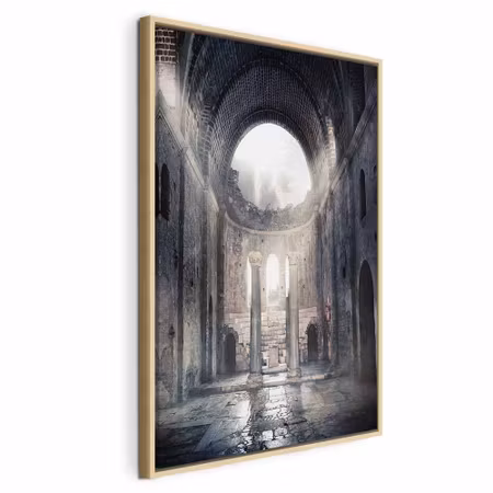 Canvastavla med ram - Chamber of secrets vertical