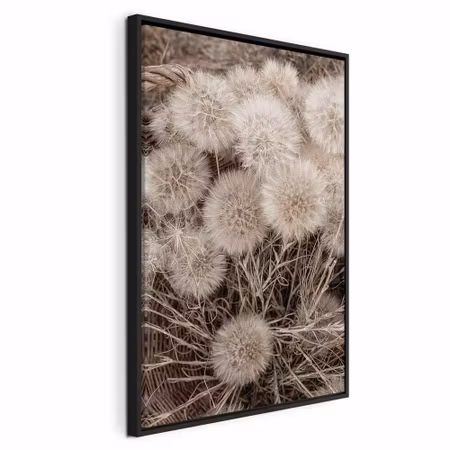 Canvastavla med ram - Delicate bunch vertical