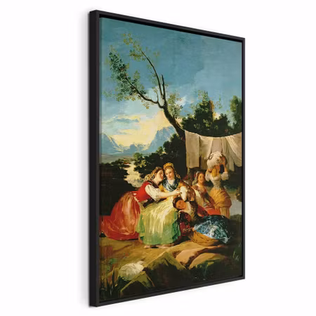 Canvastavla med ram - Francisco goya the