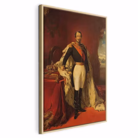 Canvastavla med ram - Franz xaver winterhalter