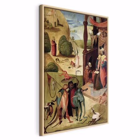 Canvastavla med ram - Hieronymus bosch st james