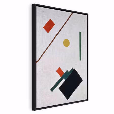 Canvastavla med ram - Kazimir malevich suprematist