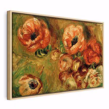 Canvastavla med ram - Pierre auguste renoir les