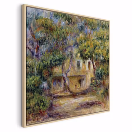 Canvastavla med ram - Pierre auguste renoir the