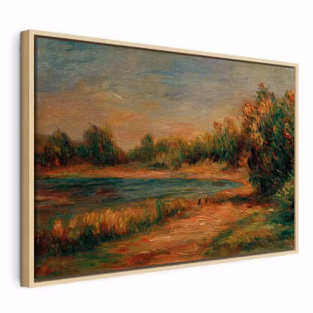 Canvastavla med ram - Pierre auguste renoir