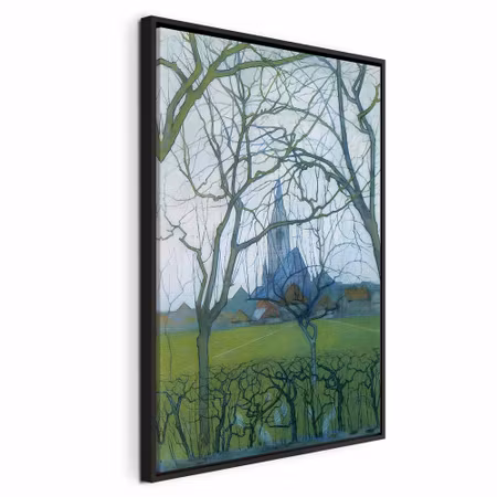 Canvastavla med ram - Piet mondrian st jacob and s