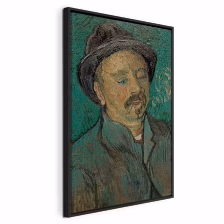 Canvastavla med ram - Vincent van gogh portrait of