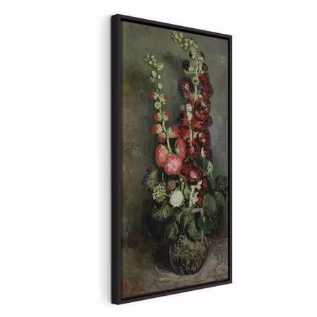 Canvastavla med ram - Vincent van gogh vase of