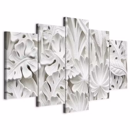 Canvastavla - Alabaster garden parts wide