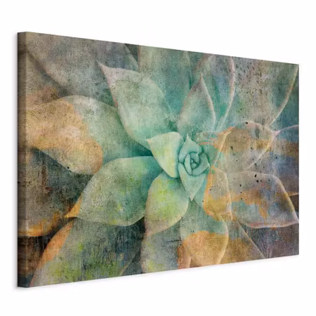 Canvastavla - Blooming tones part wide
